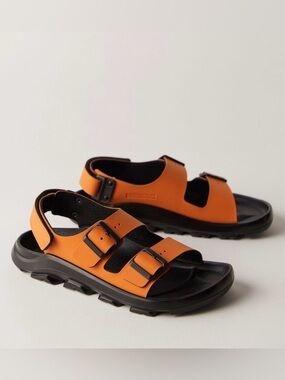 Birkenstock mogami terra sandals in burnt orange SIZE 9/9.5 Euro 40 Women’s